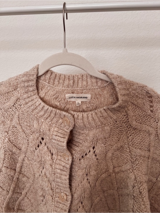 Lucky Brand Sweaters - Lucky brand chunky knit cardigan sweater